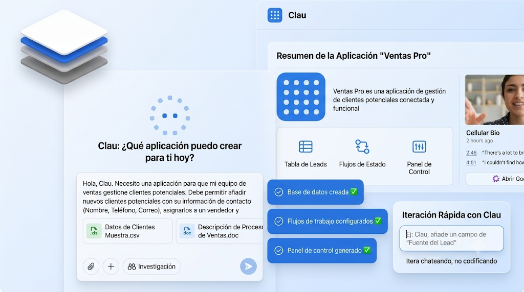 Construye apps solo pidiéndolo